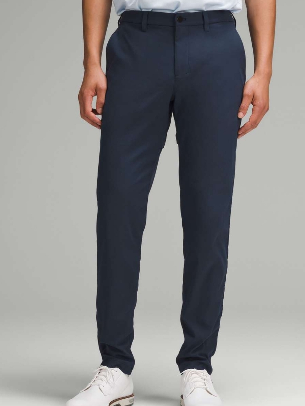 Lululemon ABC Slim-Fit Golf Trouser Navy Blue Men's 28